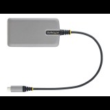 StarTech.com 5G3AGBB-USB-C-HUB dokkoló állomás és port replikátor Vezetékes USB 3.2 Gen 1 (3.1 Gen 1) Type-C Szürke (5G3AGBB-USB-C-HUB)