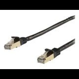 StarTech.com 5m CAT6a Ethernet Cable - Black RJ45 Shielded Cable Snagless - patch cable - 5 m - black (6ASPAT5MBK) - UTP