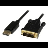 StarTech.com 6 ft DisplayPort to DVI Active Adapter Converter Cable - 6ft (1.8m) Active DP to DVI M/M Cable for PC - 1920x1200 - Black (DP2DVIMM6BS) - display cable - 1.8 m (DP2DVIMM6BS) - DisplayPort