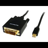 StarTech.com 6 ft Mini DisplayPort to DVI Cable - M/M - MDP to DVI Cable - MiniDP to DVI - Mini DP to DVI Converter (MDP2DVIMM6) - DisplayPort cable - 1.8 m (MDP2DVIMM6) - DisplayPort