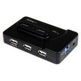StarTech.com 6 portos USB 2.0/USB 3.0 Combo Hub  (ST7320USBC) (ST7320USBC) - USB Elosztó