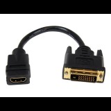 StarTech.com 8in HDMI to DVI-D Video Cable Adapter - HDMI Female to DVI Male - HDMI to DVI Dongle Adapter Cable (HDDVIFM8IN) - video adapter - HDMI / DVI - 20.32 cm (HDDVIFM8IN)