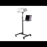 StarTech.com ADJPROJCART multimédia állvány és gurulóállvány Fekete Projektor (ADJPROJCART)