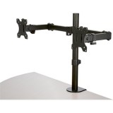 StarTech.com ARMDUAL2 asztali TV konzol 81,3 cm (32") Fekete