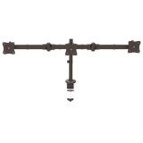 StarTech.com ARMTRIO asztali TV konzol 61 cm (24") Fekete