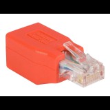 StarTech.com Cat6 Cable - Cat6 Crossover Adapter - GbE - Red - Ethernet Network Cable (C6CROSSOVER) - crossover adapter - red (C6CROSSOVER) - UTP