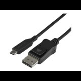 StarTech.com CDP2DP141MB video átalakító kábel 1 M DisplayPort USB C-típus Fekete (CDP2DP141MB)