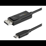 StarTech.com CDP2DP2MBD video átalakító kábel 2 M USB C-típus DisplayPort Fekete (CDP2DP2MBD)