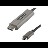 StarTech.com CDP2HDMM1MH video átalakító kábel 1 M HDMI A-típus (Standard) USB C-típus Fekete, Ezüst (CDP2HDMM1MH)