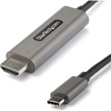 StarTech.com CDP2HDMM3MH video átalakító kábel 3 M HDMI A-típus (Standard) USB C-típus Fekete, Ezüst