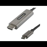 StarTech.com CDP2HDMM3MH video átalakító kábel 3 M HDMI A-típus (Standard) USB C-típus Fekete, Ezüst (CDP2HDMM3MH)