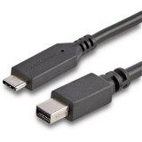 StarTech.com CDP2MDPMM6B video átalakító kábel 1,8 M USB C-típus Mini DisplayPort Fekete