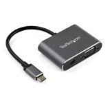 StarTech.com CDP2MDPVGA video digitalizáló adapter 3840 x 2160 pixelek Szürke (CDP2MDPVGA)