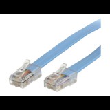 StarTech.com Cisco Console Rollover Cable - RJ45 Ethernet - Network cable - RJ-45 (M) to RJ-45 (M) - 6 ft - molded, flat - blue - ROLLOVERMM6 - network cable - 1.8 m - blue (ROLLOVERMM6) - UTP