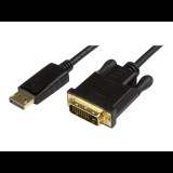 StarTech.com DisplayPort to DVI Converter Cable - DP to DVI Adapter - 3ft - 1920x1200 (DP2DVI2MM3) - display cable - 91.4 cm (DP2DVI2MM3)