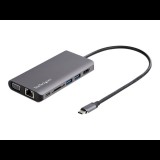 StarTech.com DKT30CHVAUSP dokkoló állomás és port replikátor Vezetékes USB 3.2 Gen 1 (3.1 Gen 1) Type-C Fekete, Szürke (DKT30CHVAUSP)