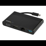 StarTech.com DKT30CHVCM dokkoló állomás és port replikátor Vezetékes USB 3.2 Gen 1 (3.1 Gen 1) Type-C Fekete (DKT30CHVCM)
