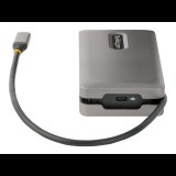 StarTech.com DKT31CDHPD3 dokkoló állomás és port replikátor Vezetékes USB 3.2 Gen 2 (3.1 Gen 2) Type-C Szürke (DKT31CDHPD3)