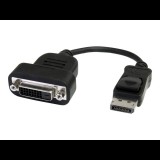 StarTech.com DP2DVIS video átalakító kábel 0,2 M DisplayPort DVI-D Fekete (DP2DVIS)