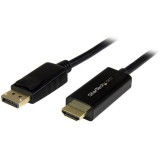 StarTech.com DP2HDMM3MB video átalakító kábel 3 M DisplayPort HDMI Fekete