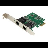 StarTech.com Dual Port Gigabit PCI Express Server Network Adapter Card - 1 Gbps PCIe NIC - Dual Port Server Adapter - 2 Port Ethernet Card (ST1000SPEXD4) - network adapter - PCIe - Gigabit Ethernet x 2 (ST1000SPEXD4)