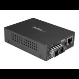 StarTech.com MCMGBSCMM055 hálózati média konverter 1000 Mbit/s 850 nm Multi-mode Fekete (MCMGBSCMM055)