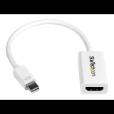 StarTech.com MDP2HD4KSW video átalakító kábel 0,15 M Mini DisplayPort HDMI Fehér (MDP2HD4KSW)