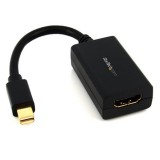 StarTech.com MDP2HDMI video átalakító kábel 0,13 M Mini DisplayPort HDMI A-típus (Standard) Fekete