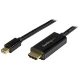 StarTech.com MDP2HDMM3MB video átalakító kábel 3 M Mini DisplayPort HDMI Fekete