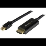 StarTech.com MDP2HDMM3MB video átalakító kábel 3 M Mini DisplayPort HDMI Fekete (MDP2HDMM3MB)