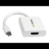 StarTech.com MDP2HDW video átalakító kábel 0,12 M Mini-DisplayPort HDMI Fehér (MDP2HDW)