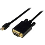 StarTech.com MDP2VGAMM6B video átalakító kábel 1,83 M mini DisplayPort VGA (D-Sub) Fekete