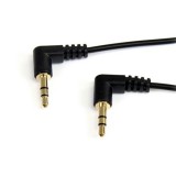 StarTech.com MU1MMSRA audio kábel 0,3 M 3.5mm Fekete