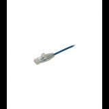 StarTech.com N6PAT250CMBLS hálózati kábel Kék 2,5 M Cat6 U/UTP (UTP) (N6PAT250CMBLS)