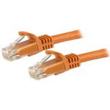 StarTech.com N6PATC10MOR hálózati kábel Narancssárga 10 M Cat6 U/UTP (UTP) (N6PATC10MOR)