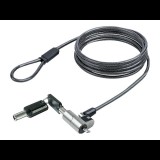 StarTech.com NANOK-LAPTOP-LOCK kábelzár Fekete, Ezüst 2 M (NANOK-LAPTOP-LOCK)