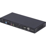 StarTech.com P2ADD121D-KVM-SWITCH KVM kapcsoló Fekete