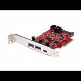 StarTech.com PEXUSB312A1C1H csatlakozókártya/illesztő Belső USB 3.2 Gen 2 (3.1 Gen 2) (PEXUSB312A1C1H)