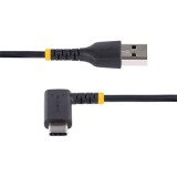 StarTech.com R2ACR-2M-USB-CABLE USB kábel USB 2.0 USB A USB C Fekete