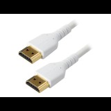 StarTech.com RHDMM2MPW HDMI kábel 2 M HDMI A-típus (Standard) Fehér (RHDMM2MPW)