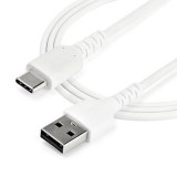 StarTech.com RUSB2AC1MW USB kábel 1 M USB 2.0 USB A USB C Fehér (RUSB2AC1MW)