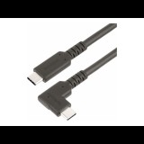 StarTech.com RUSB31CC1MBR USB kábel USB 3.2 Gen 2 (3.1 Gen 2) 1 M USB C Fekete (RUSB31CC1MBR)