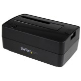 StarTech.com SDOCKU313E dokkoló állomás tárolóegységhez USB 3.2 Gen 2 (3.1 Gen 2) Type-B Fekete