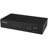 StarTech.com ST121HDBTPW audió/videó jeltovábbító AV adó- és vevőegység Fekete (ST121HDBTPW)