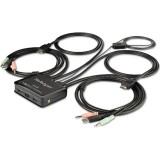 StarTech.com SV211HDUA4K KVM kapcsoló Fekete