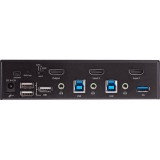 StarTech.com SV231HU34K6 KVM kapcsoló Keretállvány Fekete