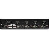 StarTech.com SV431DPUA2 KVM kapcsoló Keretállvány Fekete
