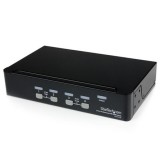 StarTech.com SV431USB KVM kapcsoló Keretállvány Fekete