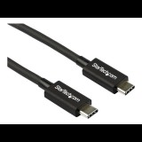 StarTech.com TBLT34MM80CM Thunderbolt kábel 0,8 M 40 Gbit/s Fekete (TBLT34MM80CM)