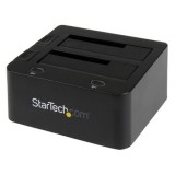 StarTech.com UNIDOCKU33 dokkoló állomás tárolóegységhez USB 3.2 Gen 1 (3.1 Gen 1) Type-B Fekete